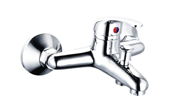 Pura Single Lever Bath Mixer Complete in Faucets