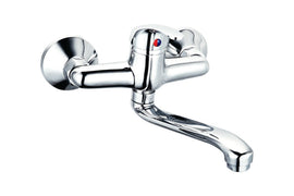 Pura Single Lever Sink Mixer Wall Type in Faucets