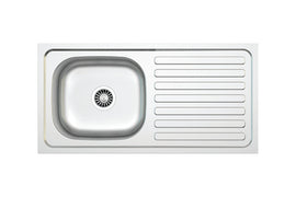 Brescia Single Bowl Sink 900x450mm in Kitchen & Utility Sinks