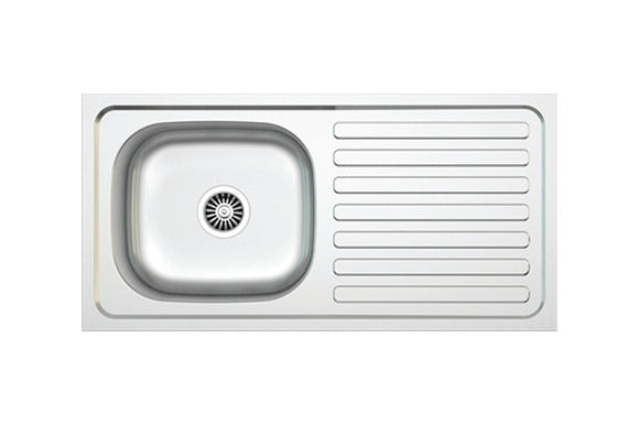 Brescia Single Bowl Sink 900x450mm in Kitchen & Utility Sinks