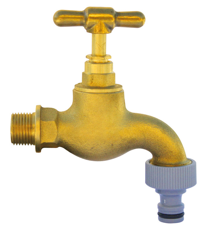 Tap Garden Bretten 1/2in X 3/4in X 1/2in M/Pat P/Pack in Faucets