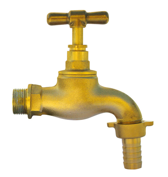 Bretten Tap Garden BR ¾in x ¾in x ¾in H/Pat SATAS Prepack in Faucets