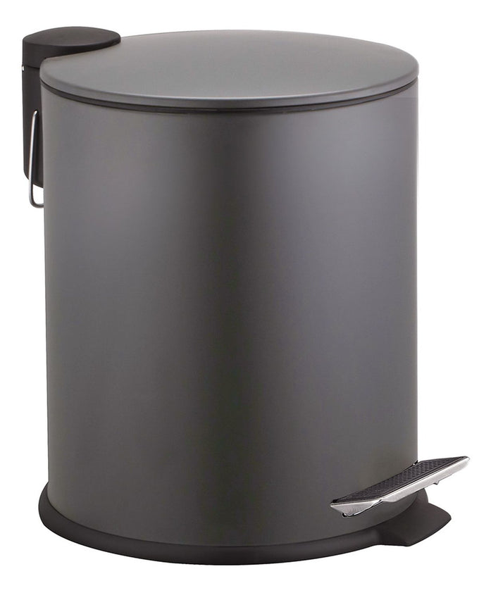 FDB Pedal Bin Soft Close Matte Grey 5L in Home and Décor