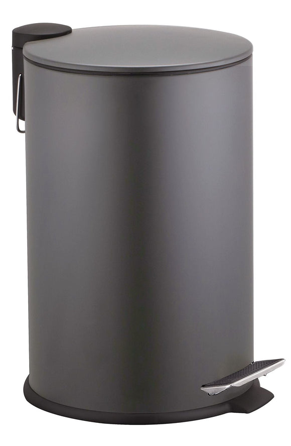 FDB Pedal Bin Soft Close Matte Grey 12L in Home and Décor