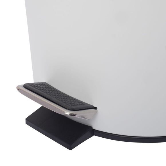 FDB Pedal Bin Soft Close Matte White 12L in Home and Décor
