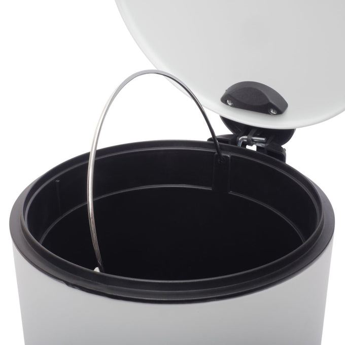 FDB Pedal Bin Soft Close Matte White 27L in Home and Décor