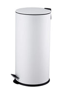 FDB Pedal Bin Soft Close Matte White 27L in Home and Décor