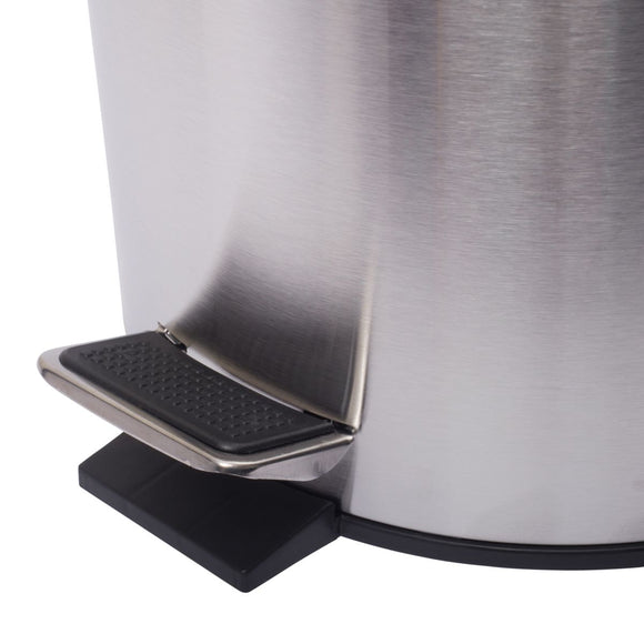 FDB Pedal Bin Soft Close Stainless Steel 5L in Home and Décor