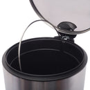 FDB Pedal Bin Soft Close Stainless Steel 5L in Home and Décor