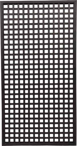 Framed Trellis 32 Square 1800 X 935mm Black