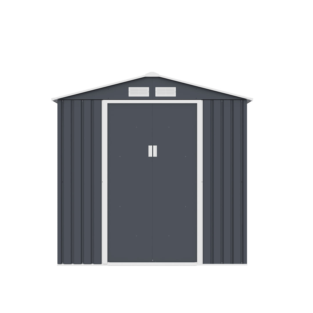 FDB Metal Shed Archer Plus B Grey