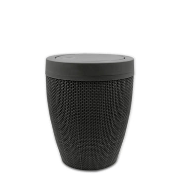 Bathroom Bin Fiber 7L Grey in Bathroom