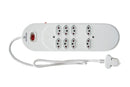 Smartsocket 8 Way Power Board - White-1