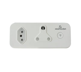 Smartsocket Wi-Fi Power Adaptor 1 X 3Pin Euro + 1 X 16 Amp Socket (Tuya App Compatible) - White