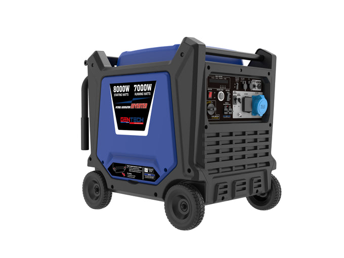 Gentech 8Kva Electric Start Digital Pure Sine Wave Inverter Generator GP8000IS