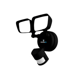 Securityvue Smart Home 1080P Led Security Flood Light With Camera, Motion Sensor & Alarm Black SMSL3