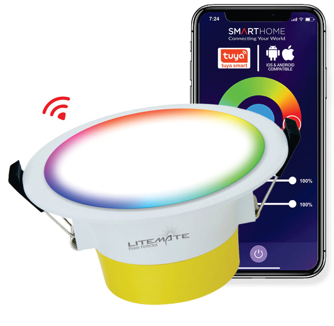 Litemate Smarthome 8 Watt Integrated Wi-Fi Led Downlight