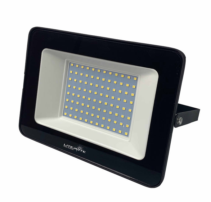 Litemate 100 Watt Led Flood Light - Black