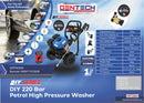 Petrol High Pressure Cleaner 220Bar/3200psi DIY - image 02