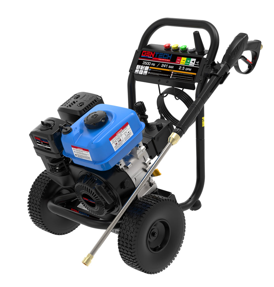 Gentech 240 Bar / 3500 Psi Semi-Industrial Petrol Pressure Washer GPPW3500