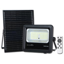 Solarmate 100-Watt Security Flood Light With Remote Control - Black-1
