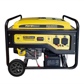 Powerboss 8Kva / 6.5Kw Electric Start Petrol Generator PB8000ES