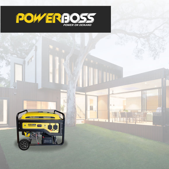 Powerboss 8Kva / 6.5Kw Electric Start Petrol Generator PB8000ES