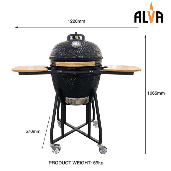 Alva Kilimanjaro Ceramic Kamado BBQ