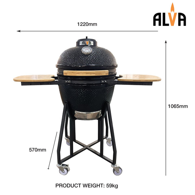 Alva Kilimanjaro Ceramic Kamado BBQ