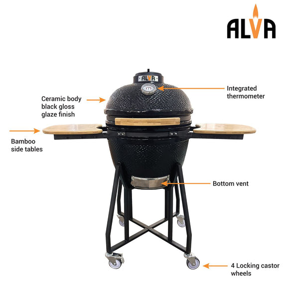 Alva Kilimanjaro Ceramic Kamado BBQ