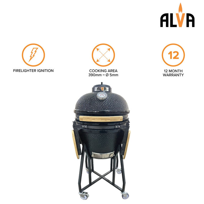 Alva Kilimanjaro Ceramic Kamado BBQ