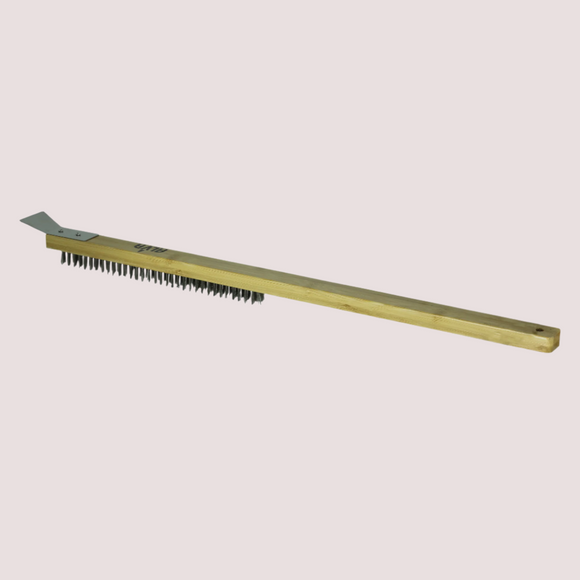 Alva - Pizza Oven Brush With Scraper