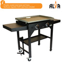 Alva  Olympus 2-Burner Griddle-4