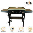 Alva  Olympus 2-Burner Griddle-3