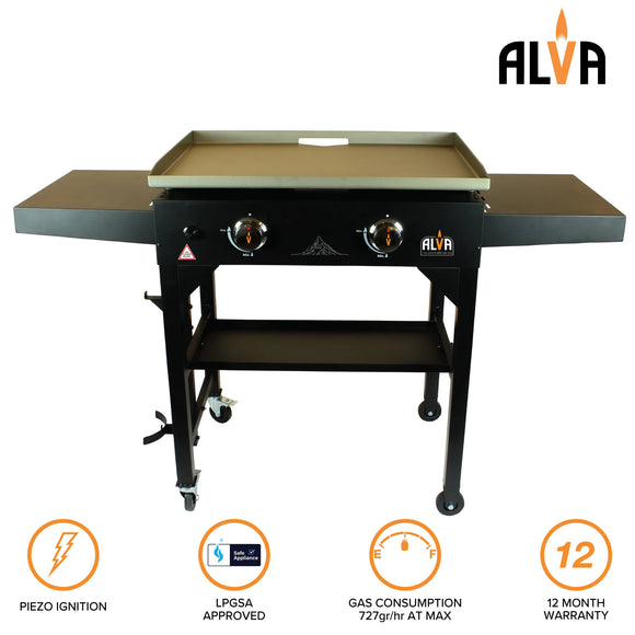 Alva  Olympus 2-Burner Griddle