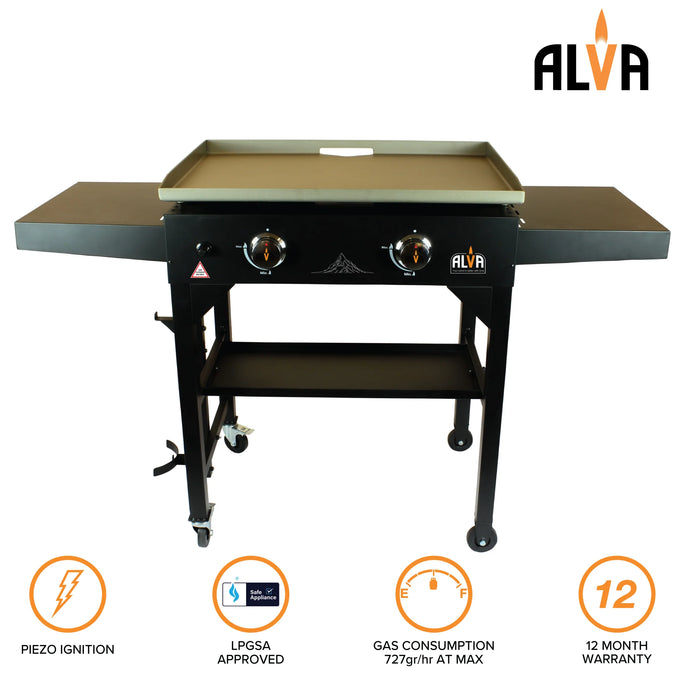 Alva  Olympus 2-Burner Griddle