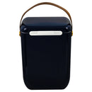 Alva 10L Cooler Box With Leather Strap - Midnight Blue-10