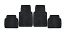 Apex Stingray 4 piece PVC Stingray Mat Set,Black-1
