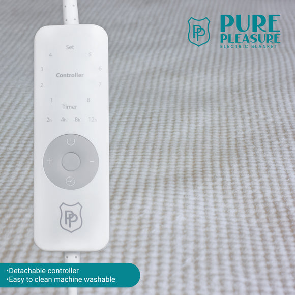 Pure Pleasure  Single Fullfit Coral Fleece 91 X 188cm