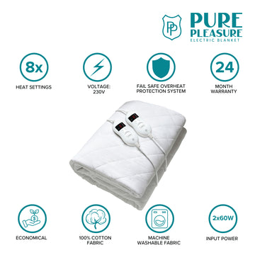 Pure Pleasure Double Cotton Quilt 137 X 188cm - 0