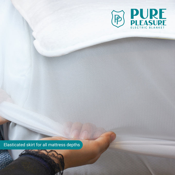 Pure Pleasure Extra Length Queen Fullfit 
Sherpa Fleece 152 X 200cm