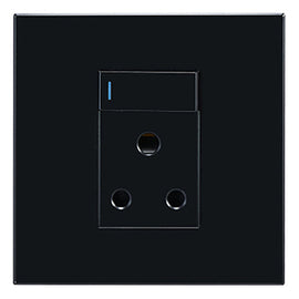Horizon Modern Single Socket16a BLK 4X4 in Electrical & Lighting,Electrical Accessories,Switch & Plug Sockets