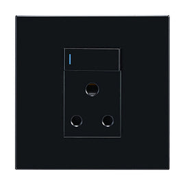 Horizon Modern Single Socket16a BLK 4X4 - image 01