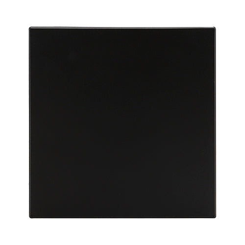 Horizon Modern Blank Plate 4x4 Black in Electrical & Lighting,Electrical Accessories,Switch & Plug Sockets