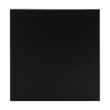 Horizon Modern Blank Plate 4x4 Black - image 01