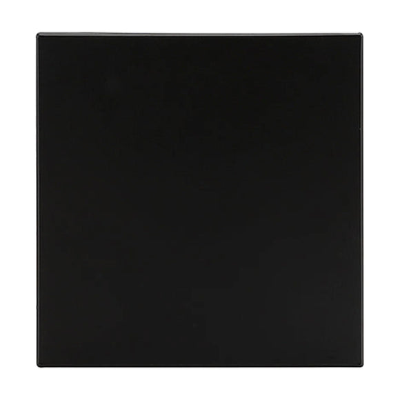 Horizon Modern Blank Plate 4x4 Black - image 01