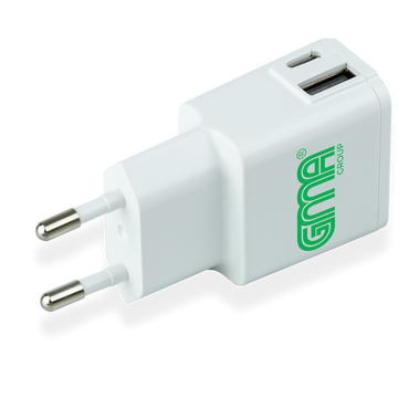 GMA Charger Dual Wall USB & USB-C
