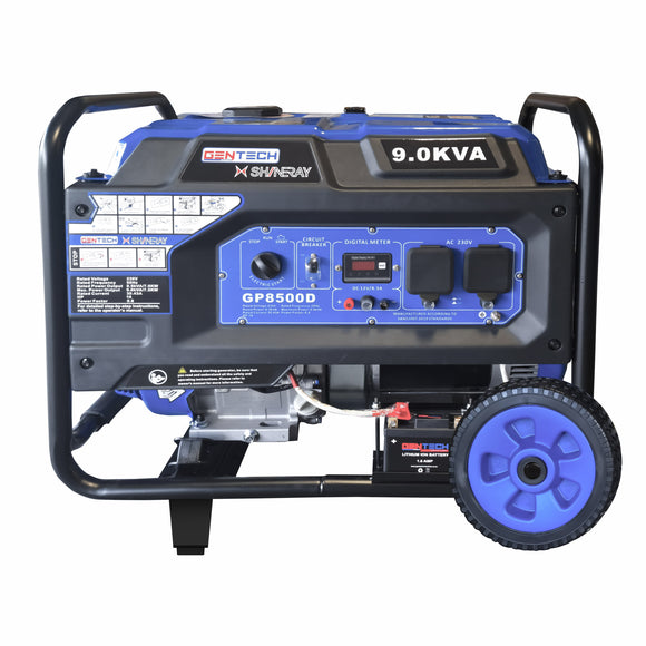 Gentech Power 9 Kva Petrol Generator Electric Start GP8500D