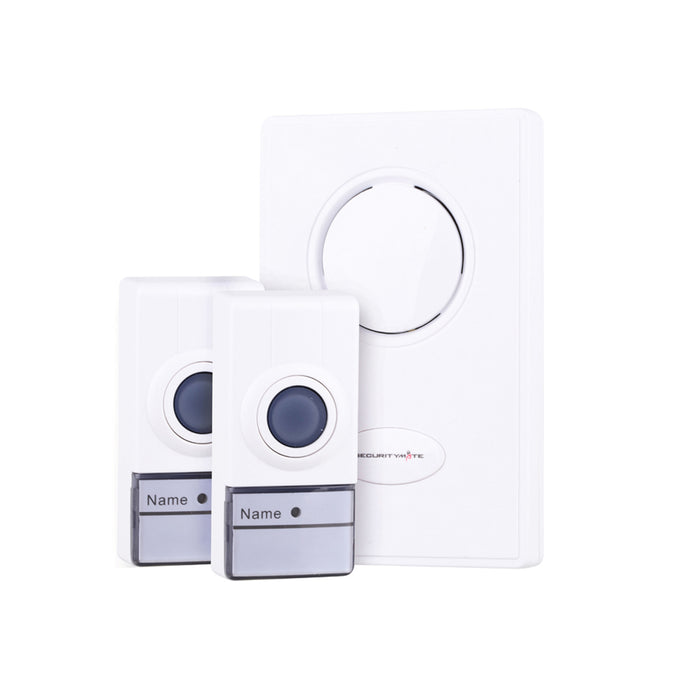 Securitymate Wireless Door Chime With 2 X Transmitters