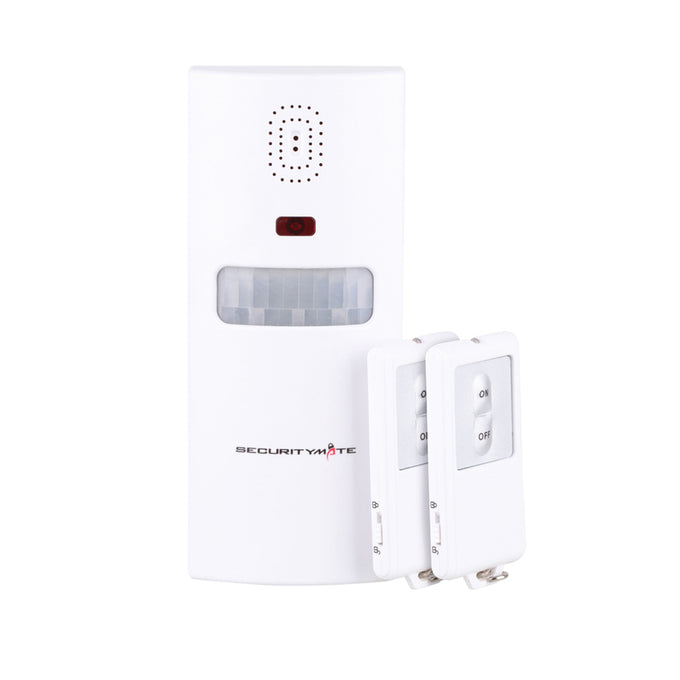 Securitymate Wireless Motion Sensor With 2 X Remote Controls